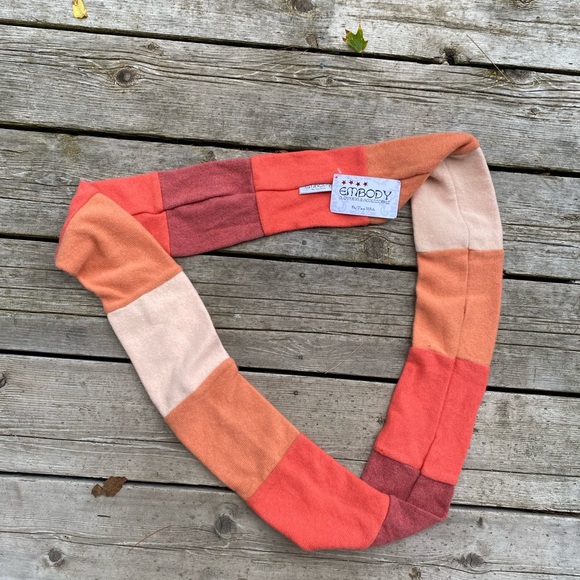 Embody Clothing Cashmere Infinity Scarf in warm tones!  Amazing for fall! - Picture 1 of 3